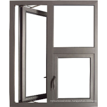 High Class Aluminum Casement Arched Window Side Hung